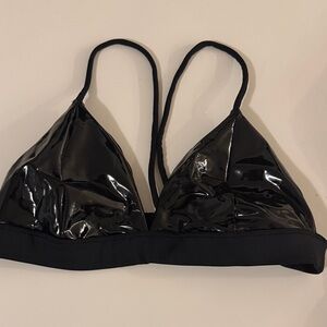 ALO Yoga Black Strappy Bralette